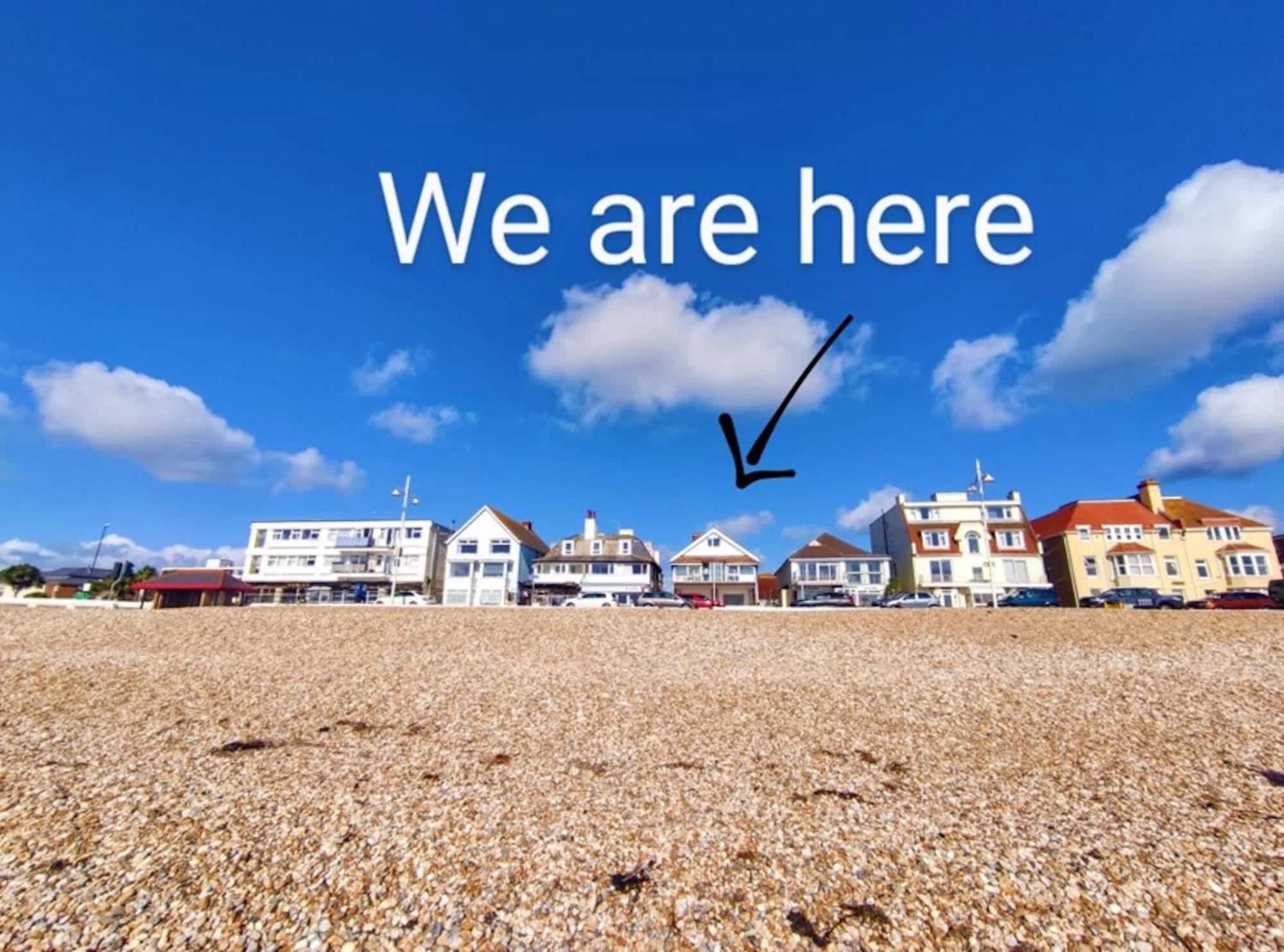 Absolute Beachfront With Decked Garden Oasis And Views Bognor Regis Luaran gambar